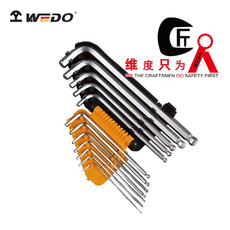 12件套英制加長(zhǎng)球頭內(nèi)六角組套