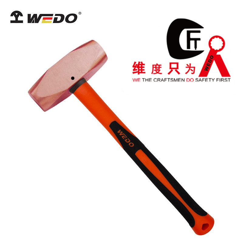 紫銅塑柄歐式平錘