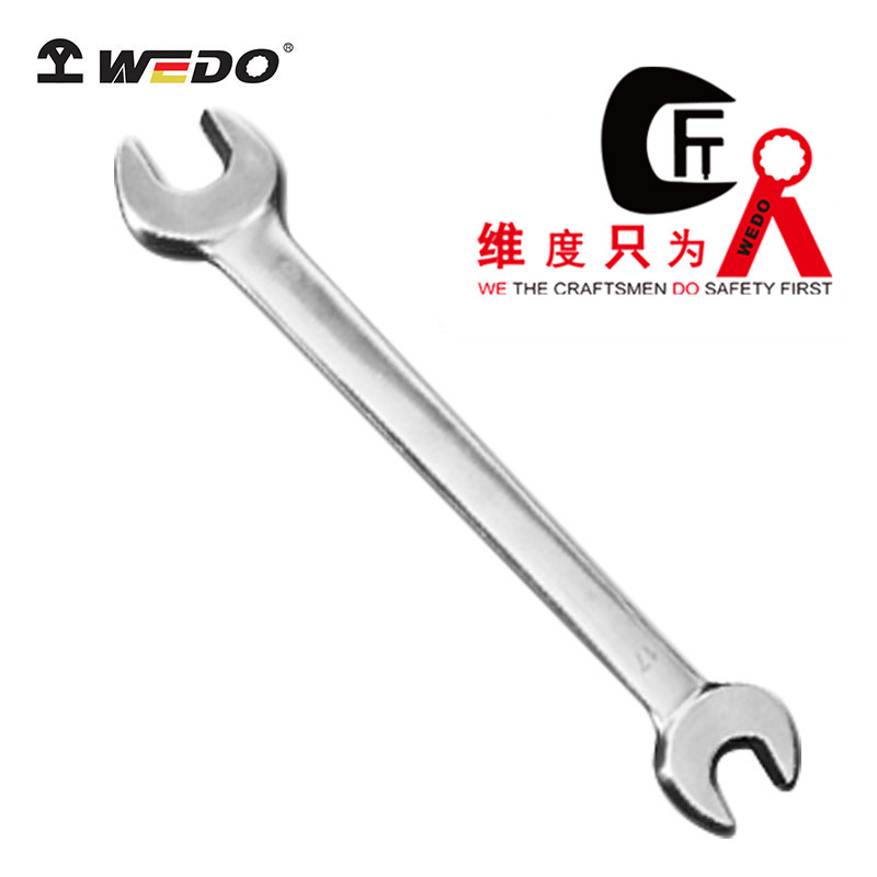 不銹鋼平把雙頭呆扳手